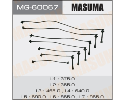 MG-60067 Masuma Провода высокого напряж. к-кт