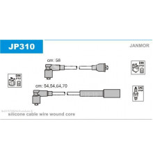 JP310 Janmor Провода высокого напряж. к-кт