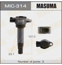 MIC-314 Masuma Катушка зажигания для Smart Fortwo/City (W451) 2006-2014