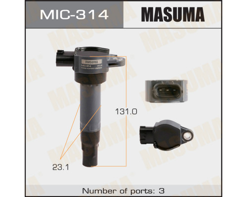 MIC-314 Masuma Катушка зажигания для Smart Fortwo/City (W451) 2006-2014