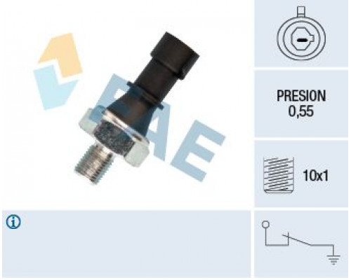 12436 FAE Датчик давления масла