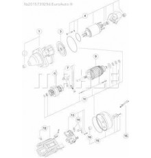 MS195 Mahle / Knecht Стартер