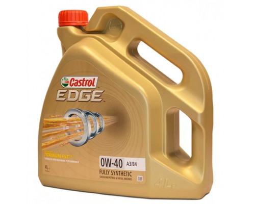 Масло CASTROL EDGE 0W40 A3/B4 TITANIUM FST 4Л