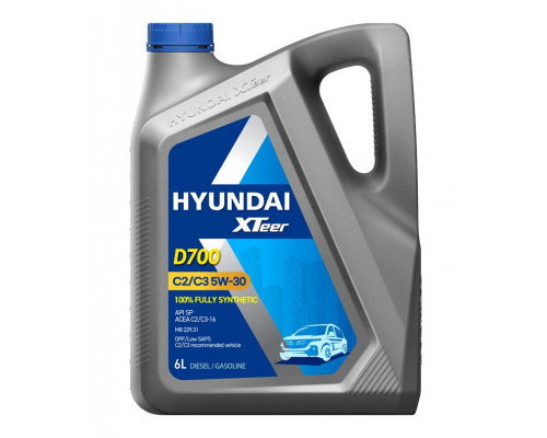 Масло HYUNDAI XTEER DIESEL ULTRA C3 5W30 6Л