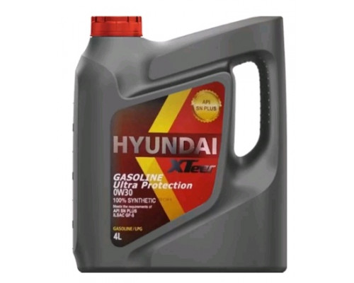 Масло HYUNDAI XTEER GASOLINE ULTRA PROTECTION 0W30 4Л