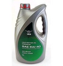 Масло UAZ MOTOR OIL PREMIUM 5W40 4Л