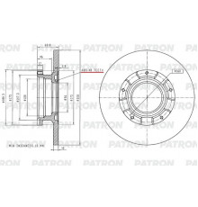 PBD2928 Patron Диск тормозной задний