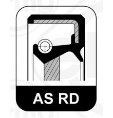 023.631 Elring Сальник коленвала передний