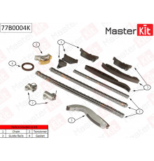 77B0004K Master Kit Цепь ГРМ к-кт