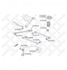 87-17014-SX Stellox Сайлентблок передней поперечной тяги