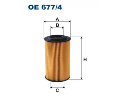 OE677/4 Filtron Фильтр масляный