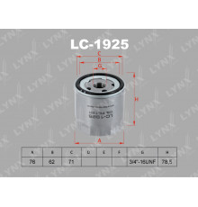 LC-1925 Lynx Фильтр масляный