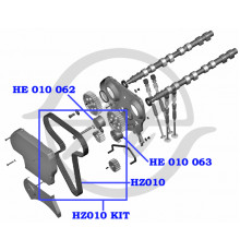 HZ010KIT Globelt Ремень ГРМ к-кт