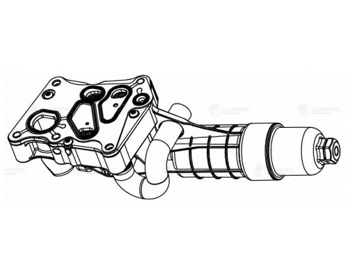 LOC1504 Luzar Корпус масляного фильтра