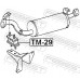 TM-29 FEBEST Подушка глушителя