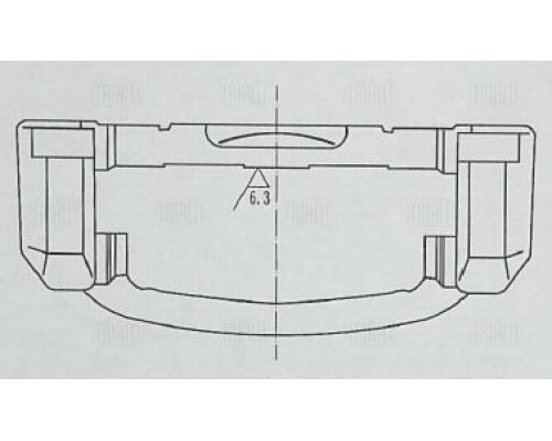 CF052203 Trialli Скоба суппорта переднего для Chevrolet Lacetti 2003-2013