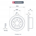 Тормозной диск задн. Citroen Jumper II 06-; Fiat Ducato III 06-; Peugeot Boxer II 06- (M2000561)
