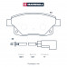 Торм. колодки дисковые задн. Ford Transit VII 06- (M2624486)