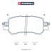 Комплект дисковых колодок задние MAZDA CX-3 15-, CX-5 11-