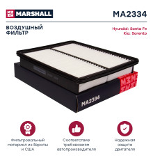 Фильтр воздушный KIA OPTIMA 10-, SORENTO 09-; HYUNDAI GRANDEUR 11-, SANTA FE 05-