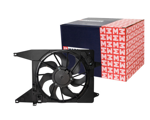 Вентилятор охлаждения с кожухом LADA LARGUS 12-; RENAULT DUSTER 10-, LOGAN 04-, SANDERO 09-