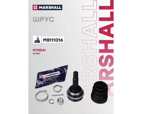 ШРУС внешний с ABS HYUNDAI ACCENT 99-