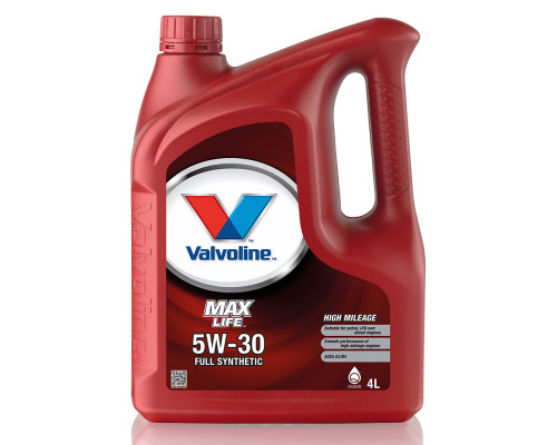 Синтетическое моторное масло Valvoline MAXLIFE 5W-30 (4 л.) (арт. 872370)