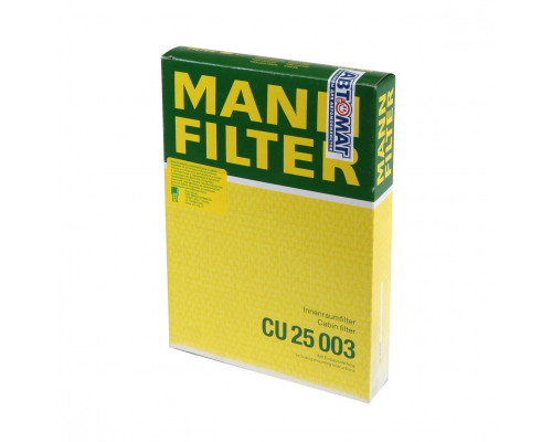 Фильтр салона MANN-FILTER CU25003