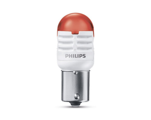 Лампы автомобильные светодиодные PHILIPS P21 LED красные 11498 U30R B2