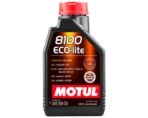 Масло моторное MOTUL 8100 Eco-lite 5W30 (арт. 104987)