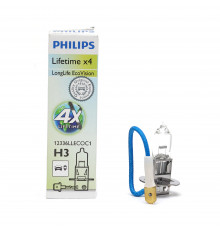 Лампа H3 12V 55W PK22s LongLife EcoVision PHILIPS
