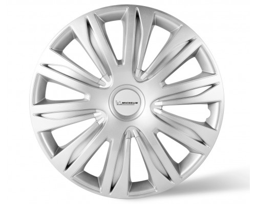 Колпаки колесные MICHELIN 16", "42 Нардо", цвет: серебристый, 4 шт.