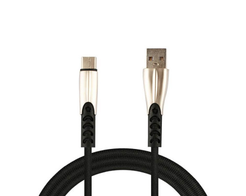 Data-кабель микро-USB медный черный (CB740-UMU-2A-CU-10B) WIIIX 1м