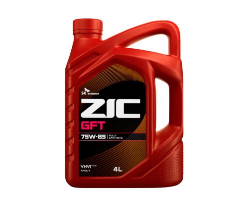 Масло трансмиссионное синтетическое ZIC GFT 75W-85 (4л) (162624)