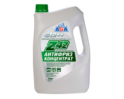 Антифриз AGA Z42. Концентрат, 5 кг.