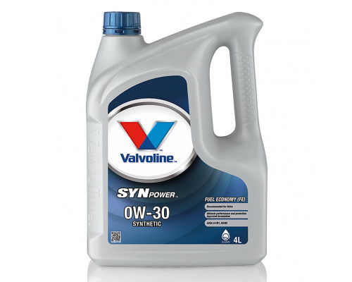 Масло моторное Valvoline SYNPOWER FE 0W-30-4L (арт. 872564)