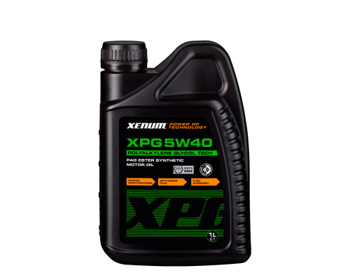 Масло моторное Xenum XPG 5W-40 полиалкиленгликолевое  с добавлением эстеров (1л)