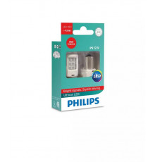 Лампы автомобильные светодиодные PHILIPS  P21 12V LED Ultinon RED 2 шт.