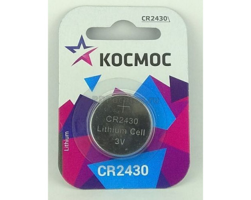 Элем.пит. Космос CR 2430 1*BL