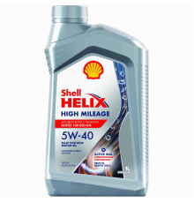 Моторное масло Shell Helix HIGH MILEAGE 5W-40 (1л) (арт. 550050426)