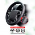 Оплетка на руль из комбинированной экокожи STEERING WHEEL COVER