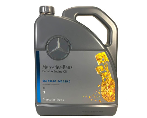 Моторное масло Mercedes-Вenz 5W40 MB 229.5 A000989210713FAER 5 литров