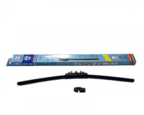 Щетка стеклоочистителя SUPER FLAT 43см/17" ALCA