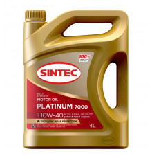 Моторное масло SINTEC Platinum 7000 10W-40 (4л)