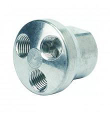 Тpойник для пневмо линии, резьба 1/4"NPT