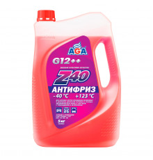 Антифриз AGA Z40 красный G12++ ‎(4.73 л/5 кг)