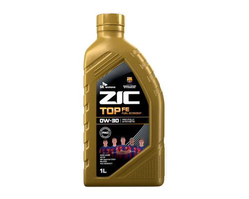 Масло моторное ZIC TOP 0W-30 (1л) (132680)