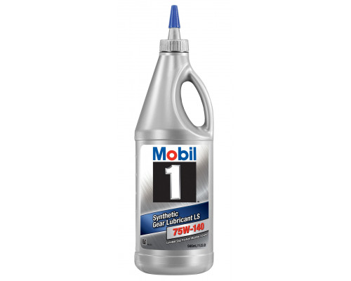 Масло трансмиссионное синтетическое MOBIL 1 SYNTHETIC GEAR LS 75W140 (946 мл.)