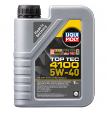Масло моторное Liqui Moly TOP TEC 4100, 5W40, 1 л. (арт. 7500)