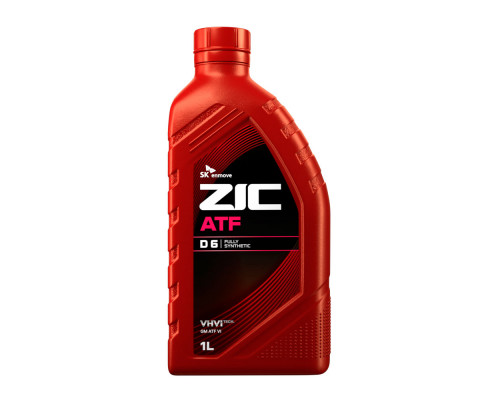 Масло трансмиссионное синтетическое ZIC ATF Dexron 6 (1л) (132630)